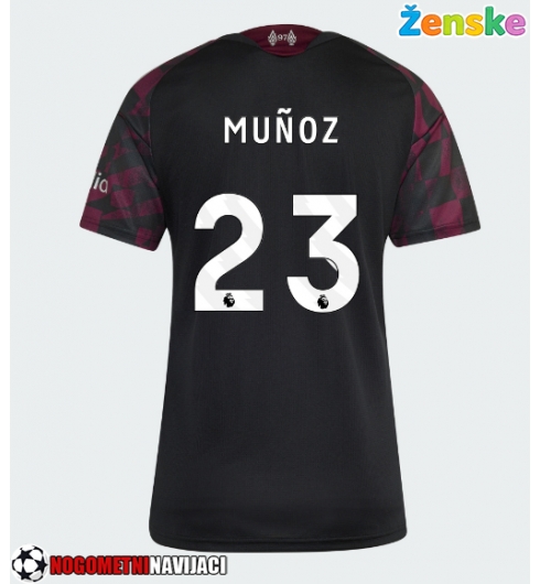 Ženske Nogometnih dresov Liverpool Victor Munoz #23 Tretji 2026-27 Kratki rokavi Ženske Nogometnih dresov Liverpool Victor Munoz #23 Tretji 2026-27 Kratki rokavi